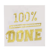 100% Done Grad Lunch Napkins